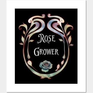 Rose Grower Victorian Ornament Vintage Posters and Art